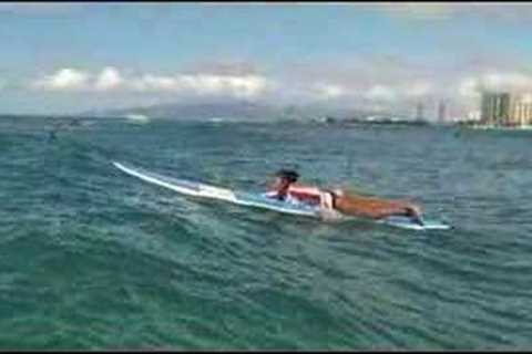Surfing on Waikiki