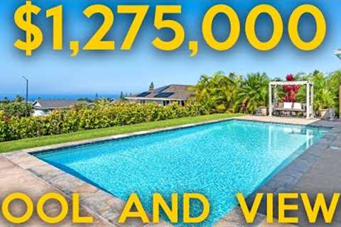 Amazing Deal On Hawaii Real Estate With Stunning Ocean View And Pool!
