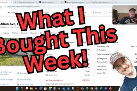 52 Week Challenge - Fractional Real Estate Investing - What I Bought the Week of 8-15-25
