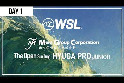WATCH LIVE - Mera Group Corporation The Open Hyuga Pro Junior Day 1