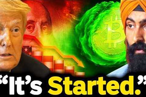 Trump’s Secret Crypto &amp; Gold Plan to Survive the US Debt Collapse