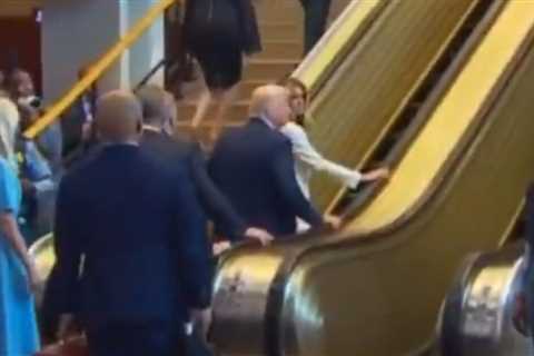White House: Secret Service Launches Investigation Amid Reports UN Staffers Intentionally Stopped Escalator as Trump and First Lady Were Stepping On in Major Security Breach