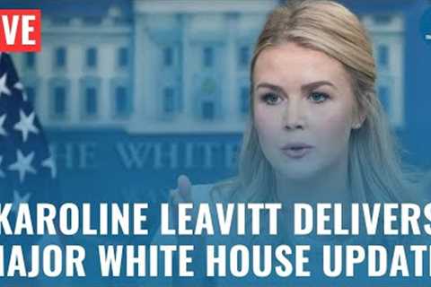 Karoline Leavitt LIVE: Leavitt Shakes DC Hours Before Trump UN Speech | White House | US News