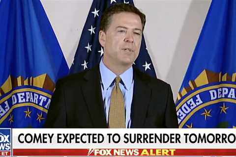 REPORT: Disgraced Former FBI Director James Comey Expected to SURRENDER Today, Friday Morning