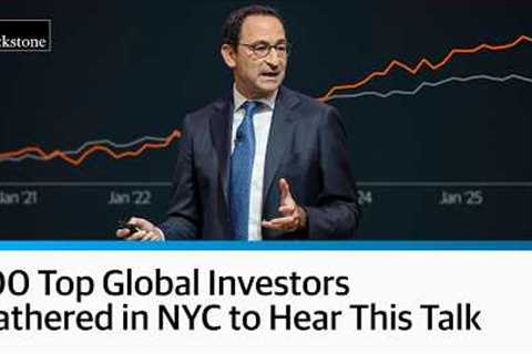 Blackstone's Jon Gray on the Economy, AI as “The Main Thing,” and Where to Invest Now | Sept. '25