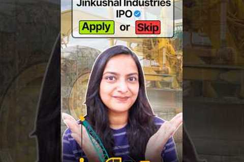 Jinkushal Industries IPO Review: GMP, Valuation, Pros &amp; Cons #iporeview #stockmarket  #latestipo