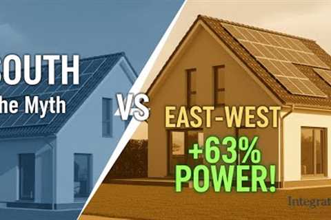 Solar Arrays: Are East and West Roofs Actually Better Than South-Facing Roofs?