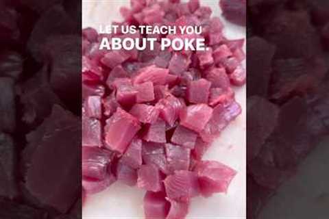 Poke is Hawaiian