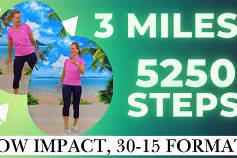 Over 5,000 Steps in 45 Minutes! | Low Impact Cardio Workout at Home