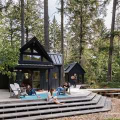 Built-Ins Help Two Tiny Cabins in British Columbia Maximize Every Last Inch