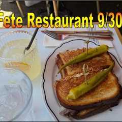 Fete Restaurant Lunch 9/30/25 in Honolulu, Oahu, Hawaii