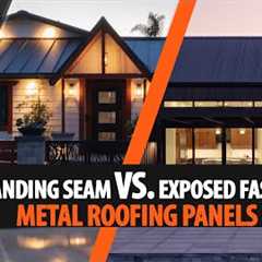 Standing Seam Metal Roof Vs Corrugated Metal Roofing [Cost + Pros & Cons + Installation]