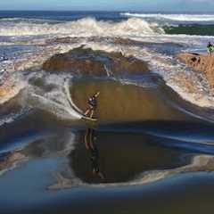 XL WAIMEA RIVER BREAK - GLASSY PSYCHO JELLO WAVES!