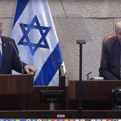 Netanyahu to Trump in Knesset: “When others were weak, you were strong. When others abandoned us, you stood by our side.”