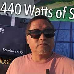 How To Connect Multiple Solar Panels // OptiSolex SolarBag 400