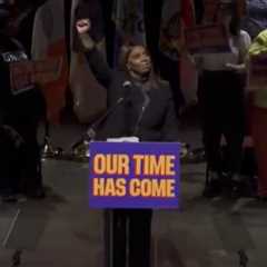 Big Tish Raises Her Fist and Lashes Out at Trump in First Public Appearance Since Federal Indictment (VIDEO)