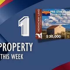 Arizona Land For Sale - New Properties Debuting This Week, 10-03-25
