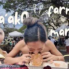 BEST Farmers Market in Hawaii😋🏝️☀️ | Kaka'ako Local Food & Finds