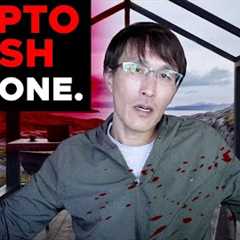 CRYPTO CRASH: I'm done, crypto is all a SCAM.