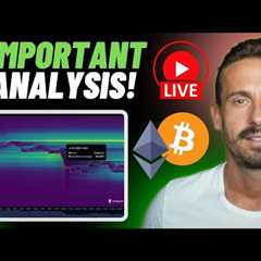 BITCOIN AND CRYPTO LIVE!! (Important Setups)