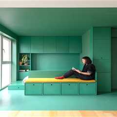 £25K in Adaptable Millwork Gives a Tiny London Flat Rooms Within a Room