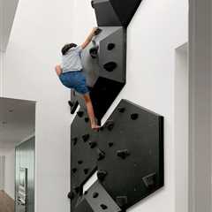 How They Pulled It Off: A Sophisticated But Kid-Friendly Climbing Wall