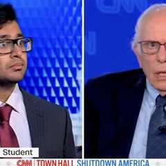 WATCH: Bernie Sanders Tries to Lecture Young Questioner on Democrat Shutdown — Gets Absolutely WRECKED with One Brutal Fact About Chuck Schumer