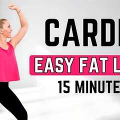 🔥15 MIN FULL BODY CARDIO WORKOUT🔥14 Days Weight Loss Challenge - No Jumping, No Squat, No Lunge🔥