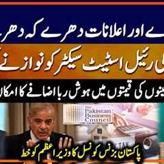 Pakistan Business Council's letter to the PM - Real Estate Sector - Shahzad Iqbal - Naya Pakistan