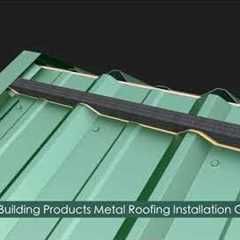 How to install Metal Roofing 3ft panels-ASC Building Products