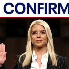 Trump cabinet: Pam Bondi officially confirmed as attorney general | LiveNOW from FOX