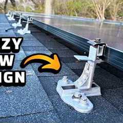 Easy DIY Solar Panel Roof Installation