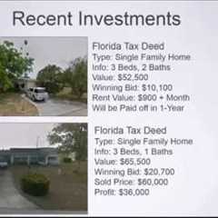 Tax Sale Investing Basics - What are tax liens, tax deeds and how to get started.