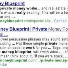 How to find private money lenders - A search story...