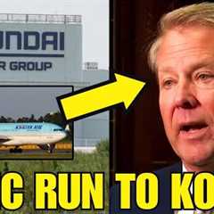 Kemp Trump PANIC RUN to Korea Hyundai