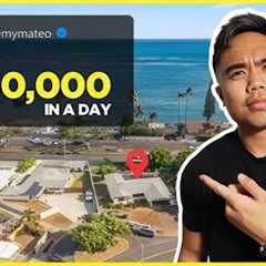 How I Made $250,000 In A DAY | Hawaii Real Estate Investing