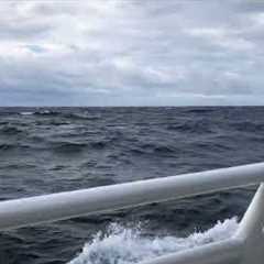 ~7 foot swells, somewhere in the North Atlantic…