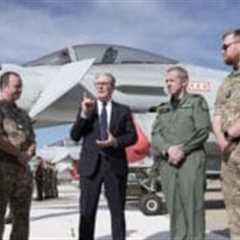 UK secures £8bn Typhoon fighter jet deal with Turkey in major export breakthrough