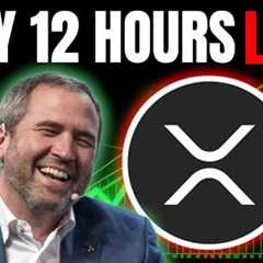 Do You Own XRP? If So, We Only Have 12 Hours Left!