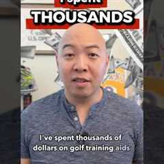 I’ve spent thousands on golf training aids … and none of them focused on what I think matters most