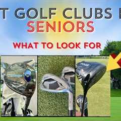 Top 6 Best Golf Clubs for Seniors 2024 + Pro Advice on What to LOOK For 👀