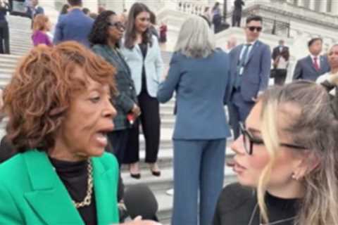 Maxine Waters Gets TESTY When Asked if Democrats Are Shutting Down Government Over Healthcare for Illegals (VIDEO)