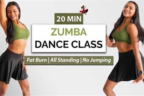 20 Min Zumba Dance Workout 💃 | Full Body Fat Burn, Weight Loss & Fun Cardio Class