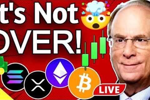 BlackRock Larry Fink Signals Crypto Bull Market is NOT Over!