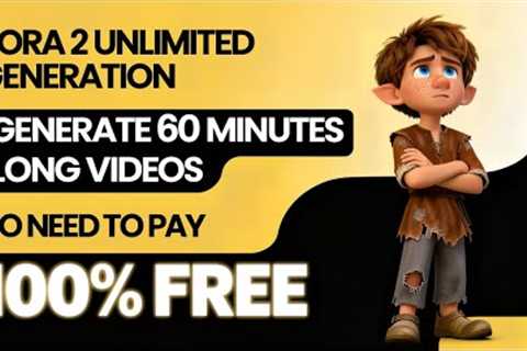 Create Unlimited Videos with FREE Sora 2 | Generate 60-Minute Long AI Videos With 1 Click
