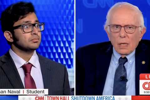 WATCH: Bernie Sanders Tries to Lecture Young Questioner on Democrat Shutdown — Gets Absolutely WRECKED with One Brutal Fact About Chuck Schumer