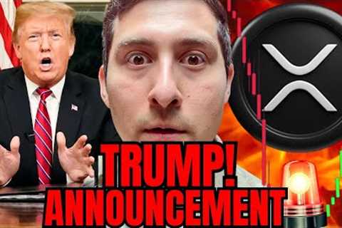 XRP TRUMP LIVE NOW!🔴XRP SHUTDOWN NEWS