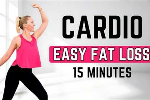 🔥15 MIN FULL BODY CARDIO WORKOUT🔥14 Days Weight Loss Challenge - No Jumping, No Squat, No Lunge🔥