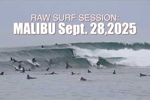 Full Raw Malibu Surf Session