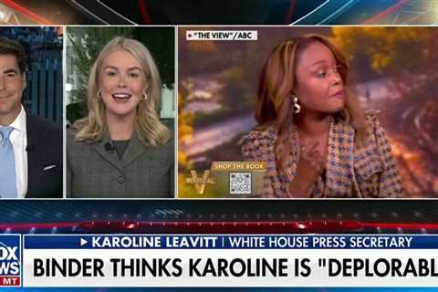 Karine Jean-Pierre Calls Trump White House Press Secretary Karoline Leavitt “Deplorable” – Leavitt Hits Back Harder (VIDEO)